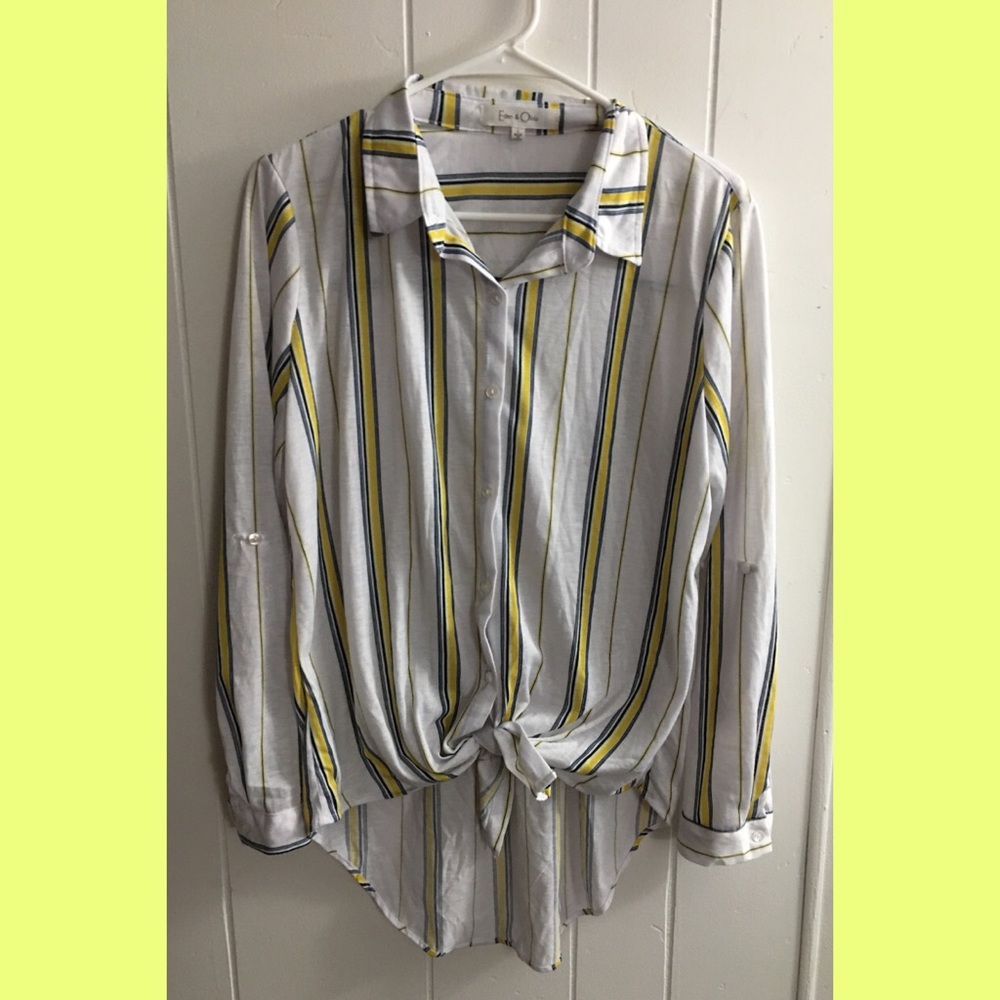 Striped Business Top